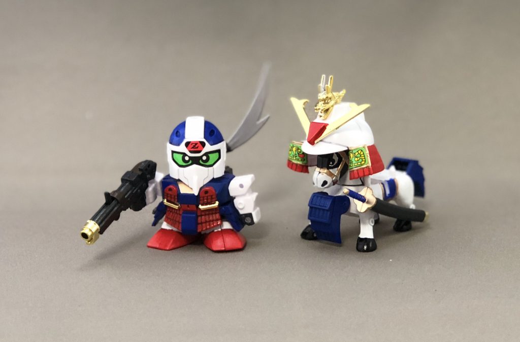 軽装タイプと武者ホース