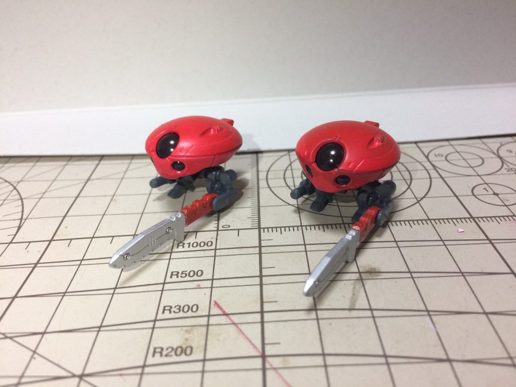 ミニモアも真っ赤に