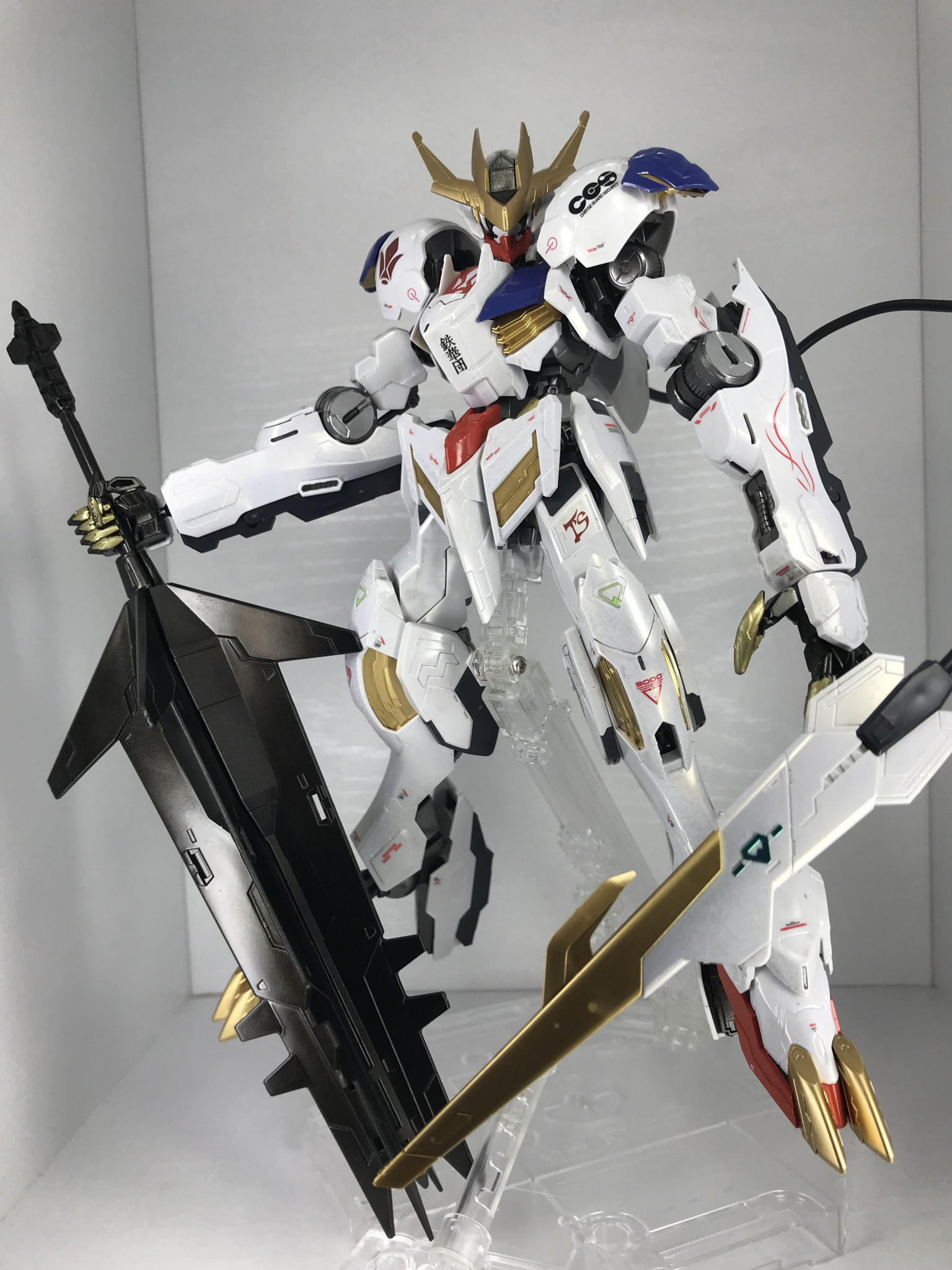 勇者王イカスミガオー様専用】1/100ガンダムバルバトス オリジナルカラー-