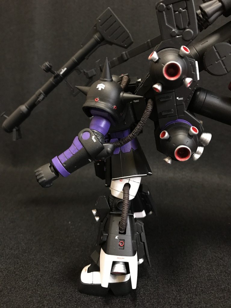 HG 1/144 黒い三連星仕様 サイコザク–2枚目/制作者：@gyuuuutora