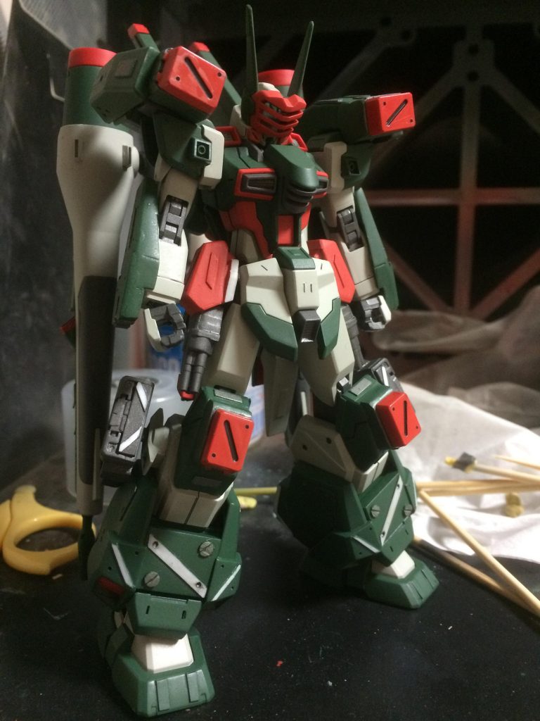 でけたー
初めて塗装ブースを使って仕上げた作品なので思い出深いです。