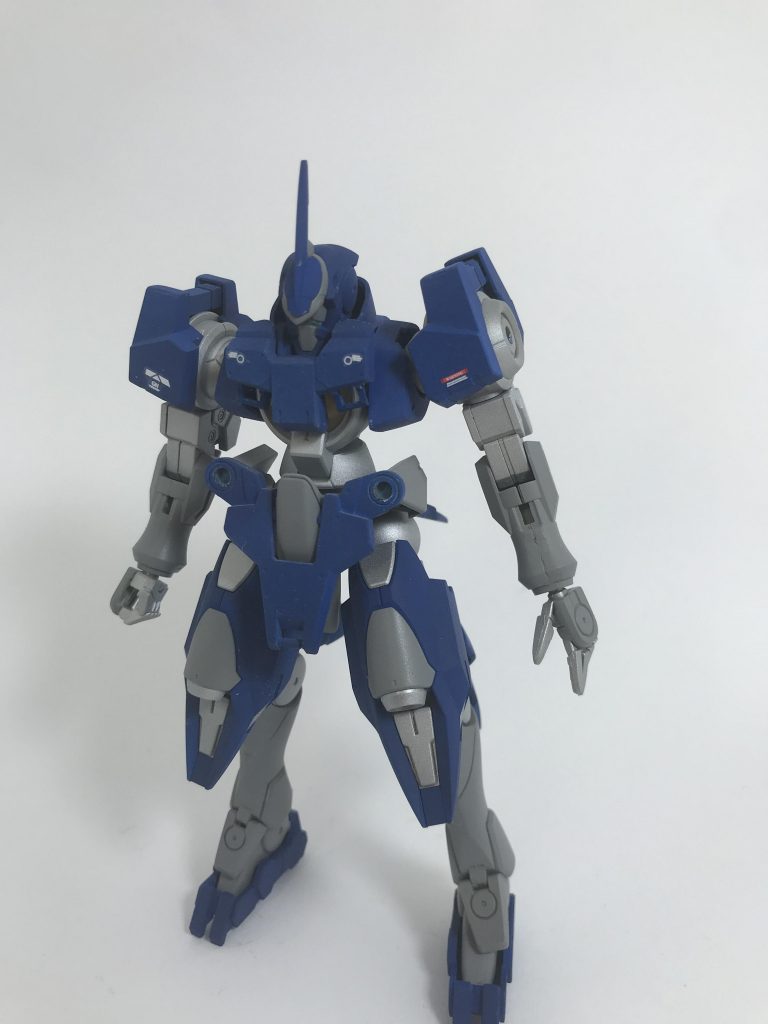 軽装状態。フル装備の時と違ってかなりスマートにみえます。