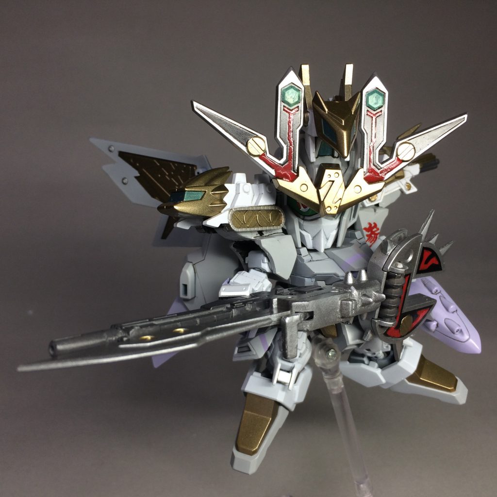 元々のデルタプラスの可動が自由度が高いので、いろんなポーズがばっちり決まります。