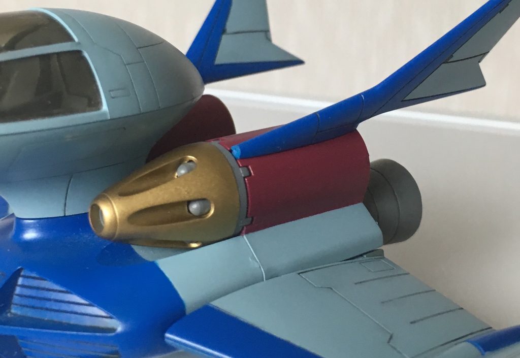 ココがギャンの盾っぽいな、と思ったのが発端です。