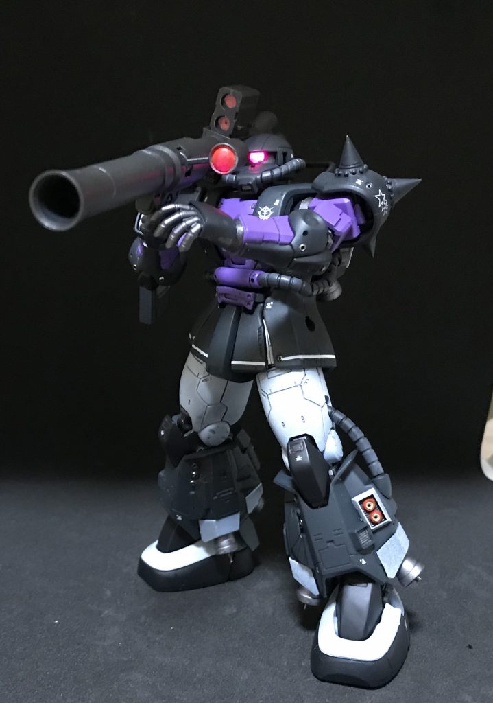 バズーカ装備、スコープはクリアパーツ化。