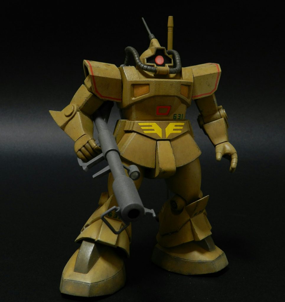 塗装は筆塗りでコンペ時よりウェザリングを追加しています。