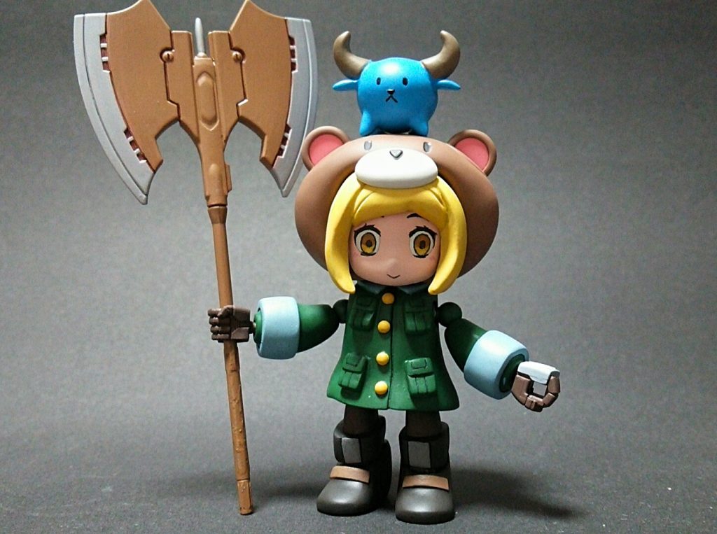 お供のベイブもプチプチッガイで作りました。