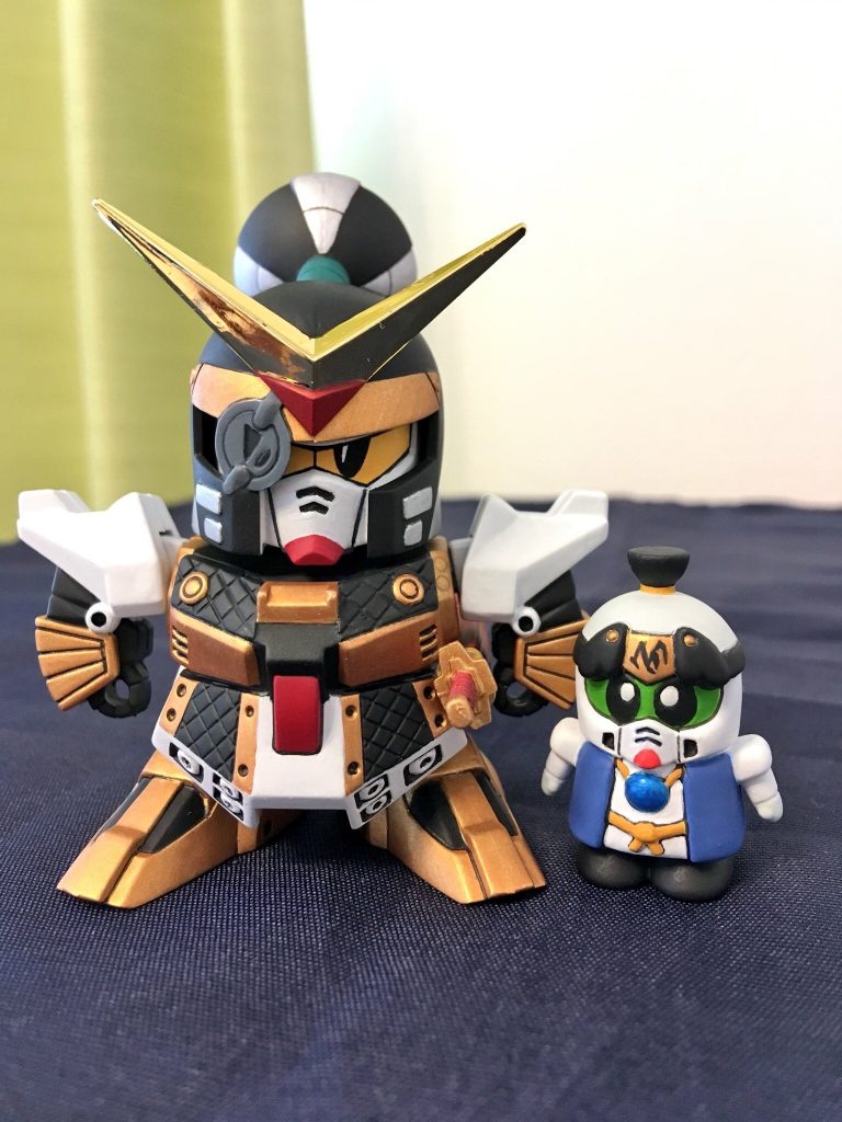 塗装はすべてシタデルカラーの筆塗りで行いました。細かい部分に苦戦しましたが、キットの造形がとてもよいので楽しみながら作業できました。
配色は一部カードダスを参考にしています。