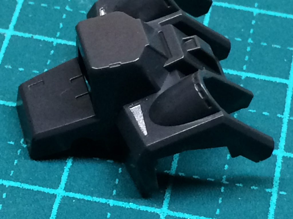 ＲＧ　ガンダムMK-II（ティターンズ仕様）部分塗装–7枚目/制作者：nimurode