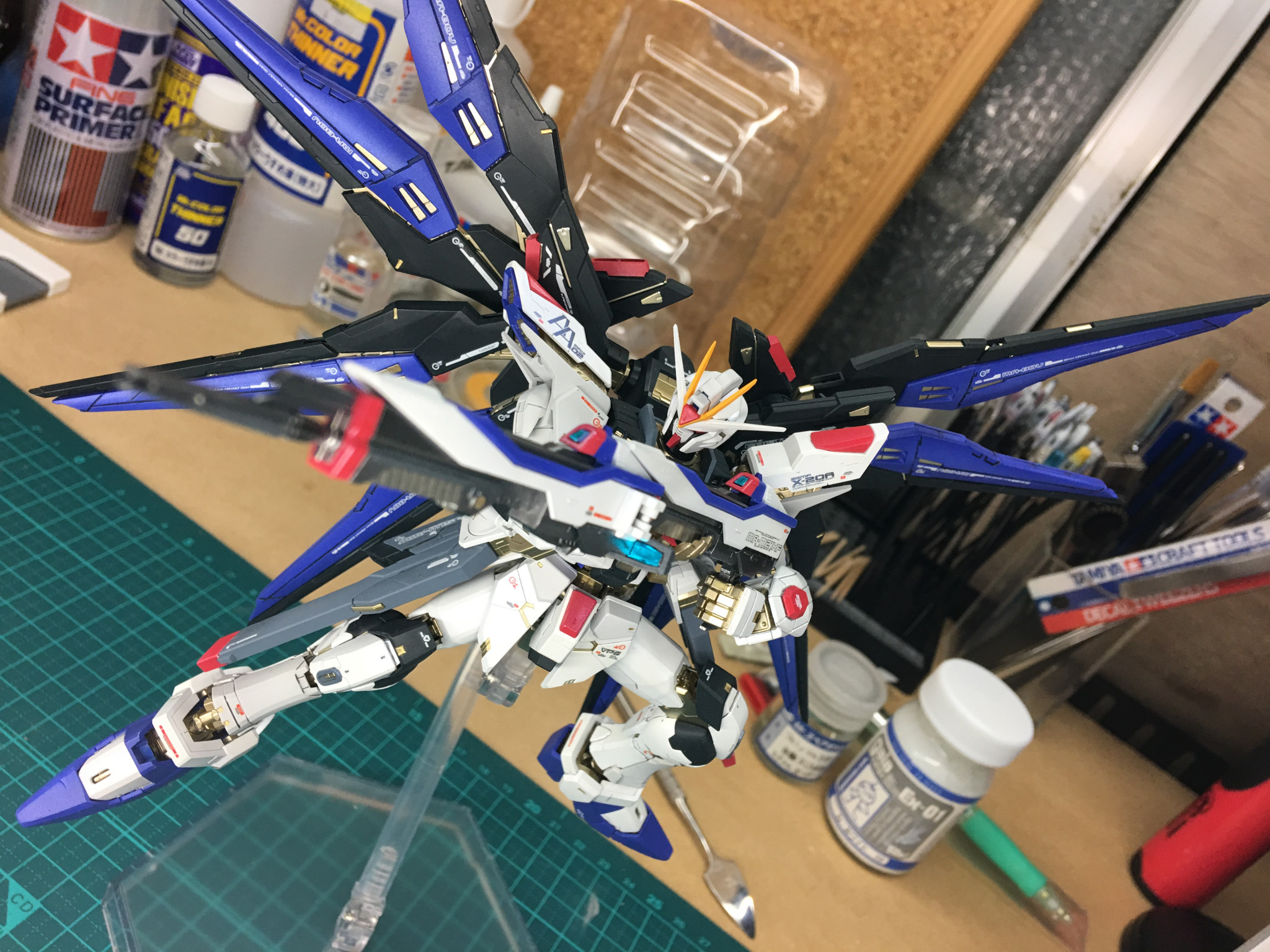 ｒｇ ストライクフリーダムガンダム 初めての全塗装 Nimurodeさんのガンプラ作品 Gunsta ガンスタ