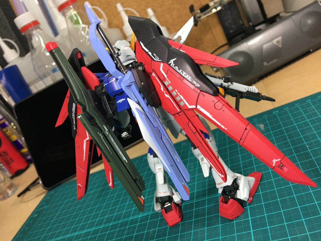 RG デスティニーガンダム 全塗装–5枚目/制作者:nimurode