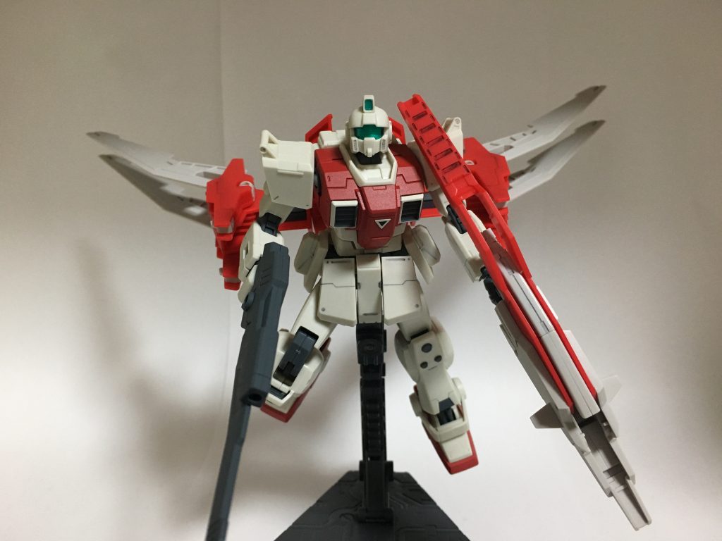 空中戦形態。俗に「スカイモード」と呼ばれる形態で、宇宙及び地上での高速移動が可能。