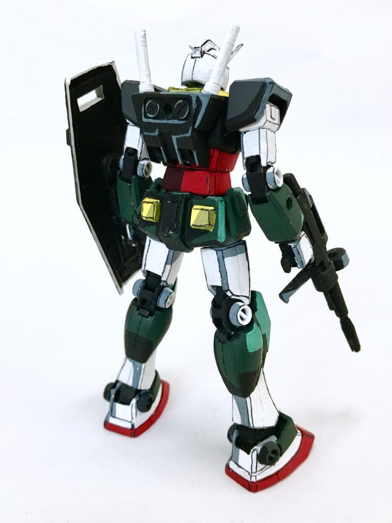 RX-78-2 ガンダム 大河原カラーリングver アニメイラスト風–4枚目/制作者：@j_gunaka