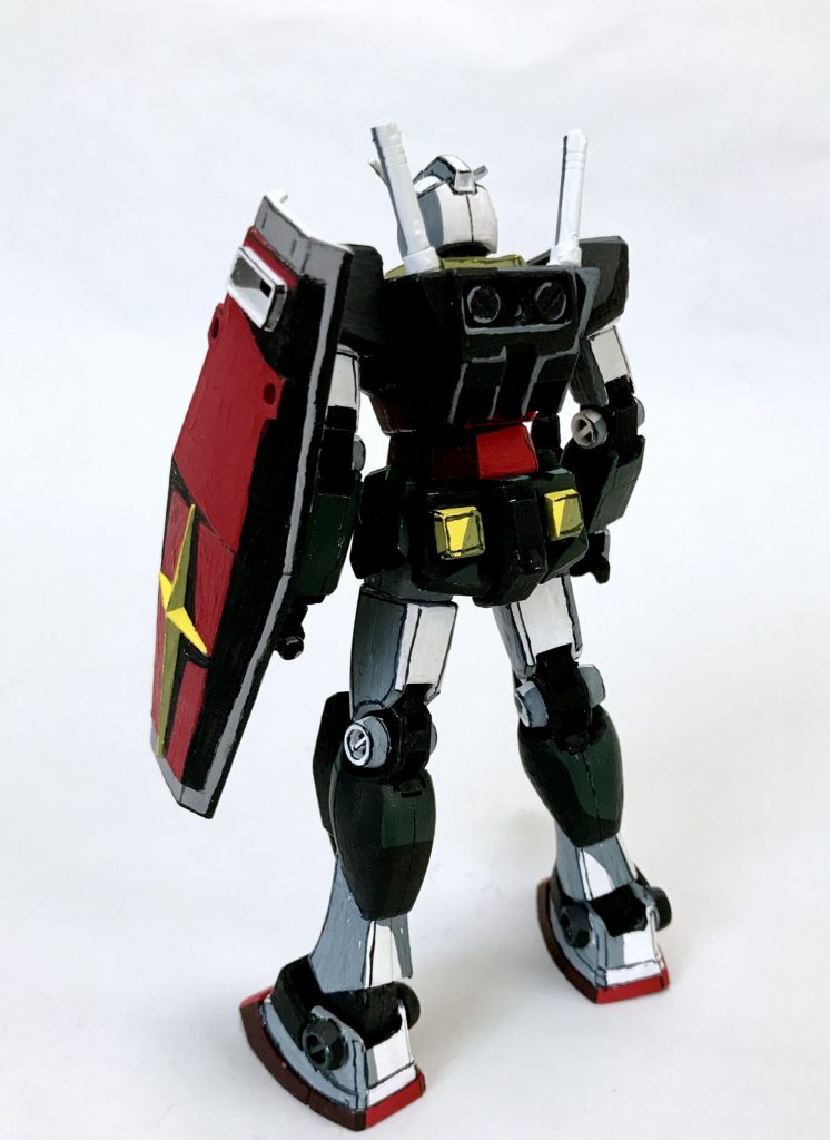 RX-78-2 ガンダム 大河原カラーリングver アニメイラスト風–5枚目/制作者：@j_gunaka