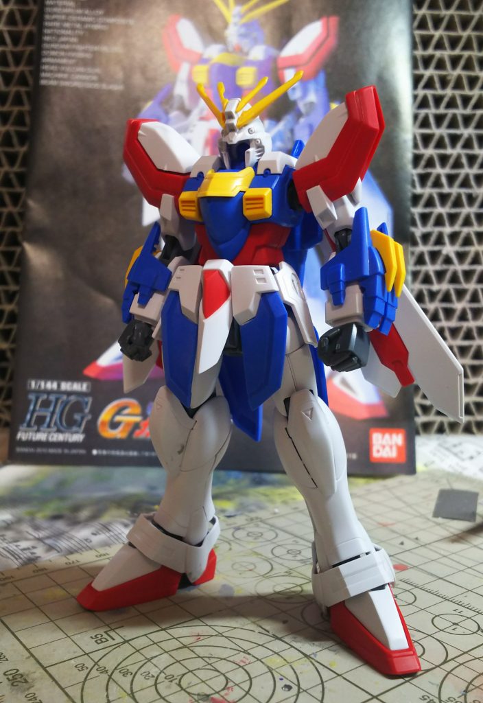 初期状態、プロポーション自体は割と好みでした