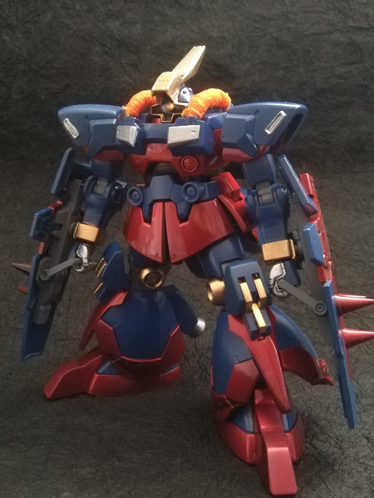 トサカの部分はユニコーンのふくらはぎのパーツ笑