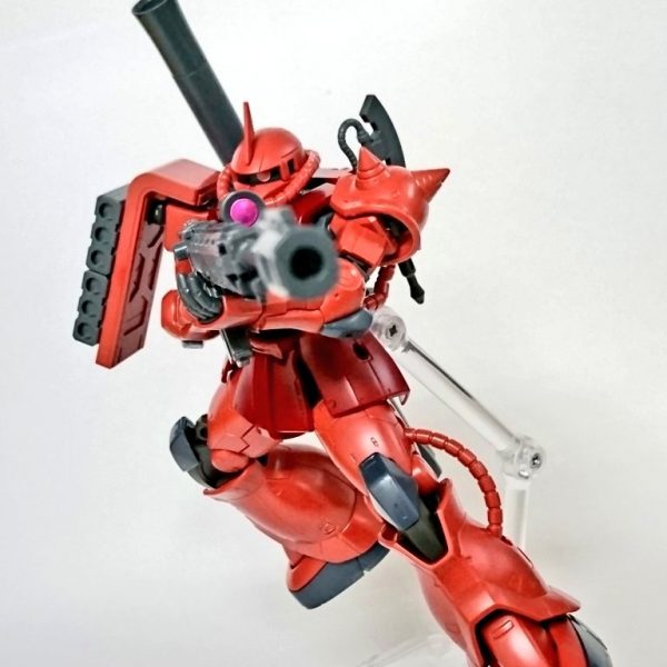 [素組み]HGシャア専用ザクⅡ