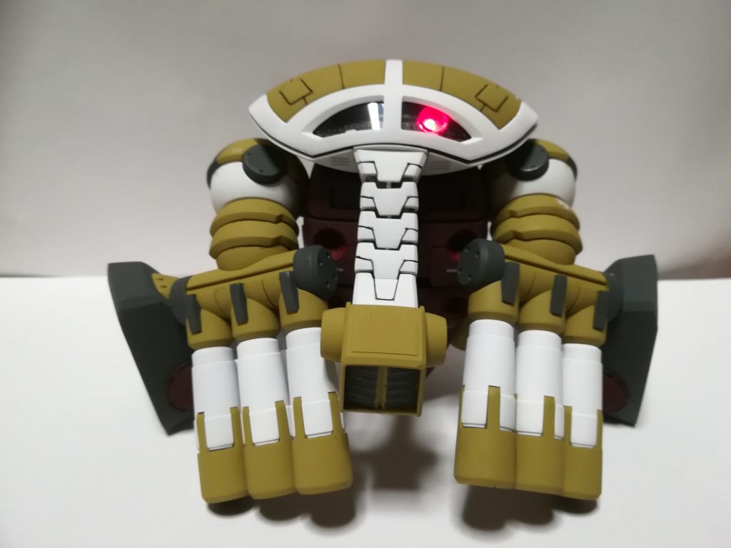 モノアイにLED入れました