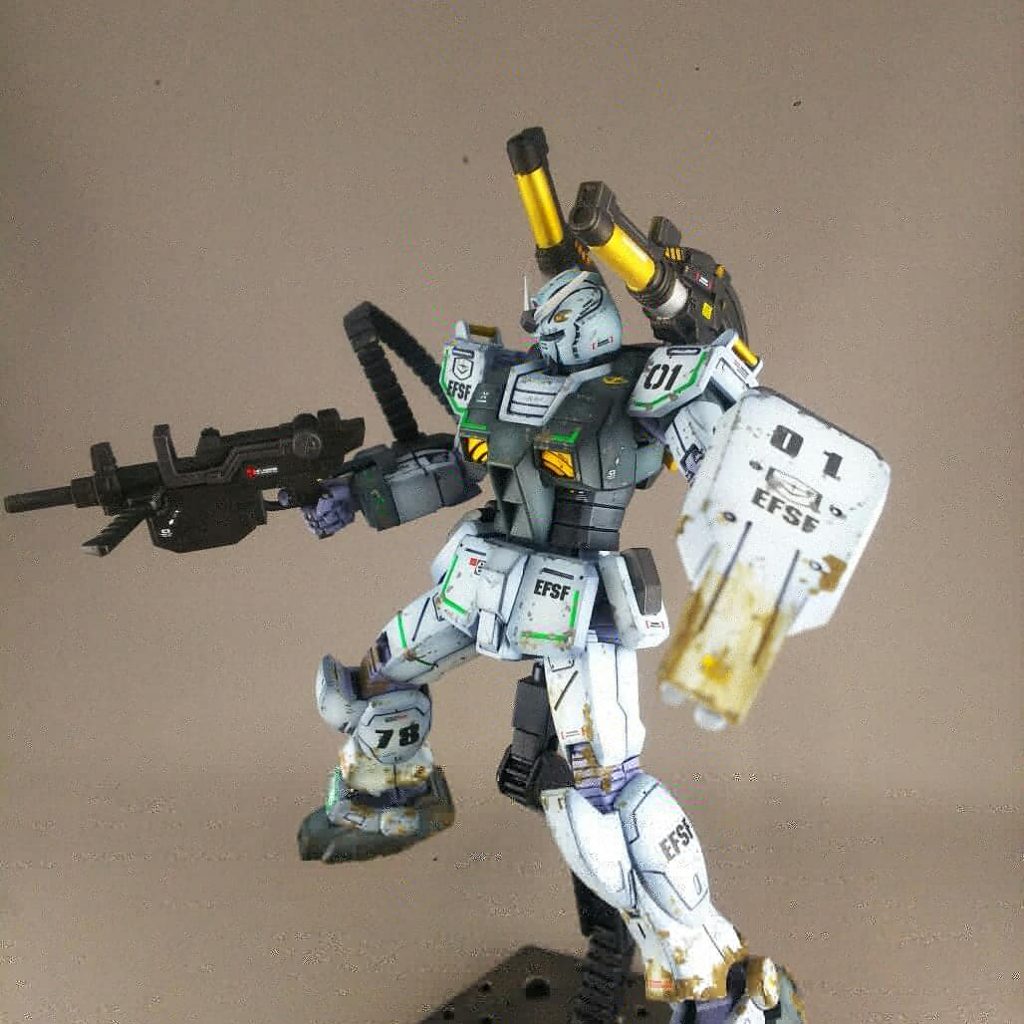 白のFSDはダブルキャノンにしてみます。