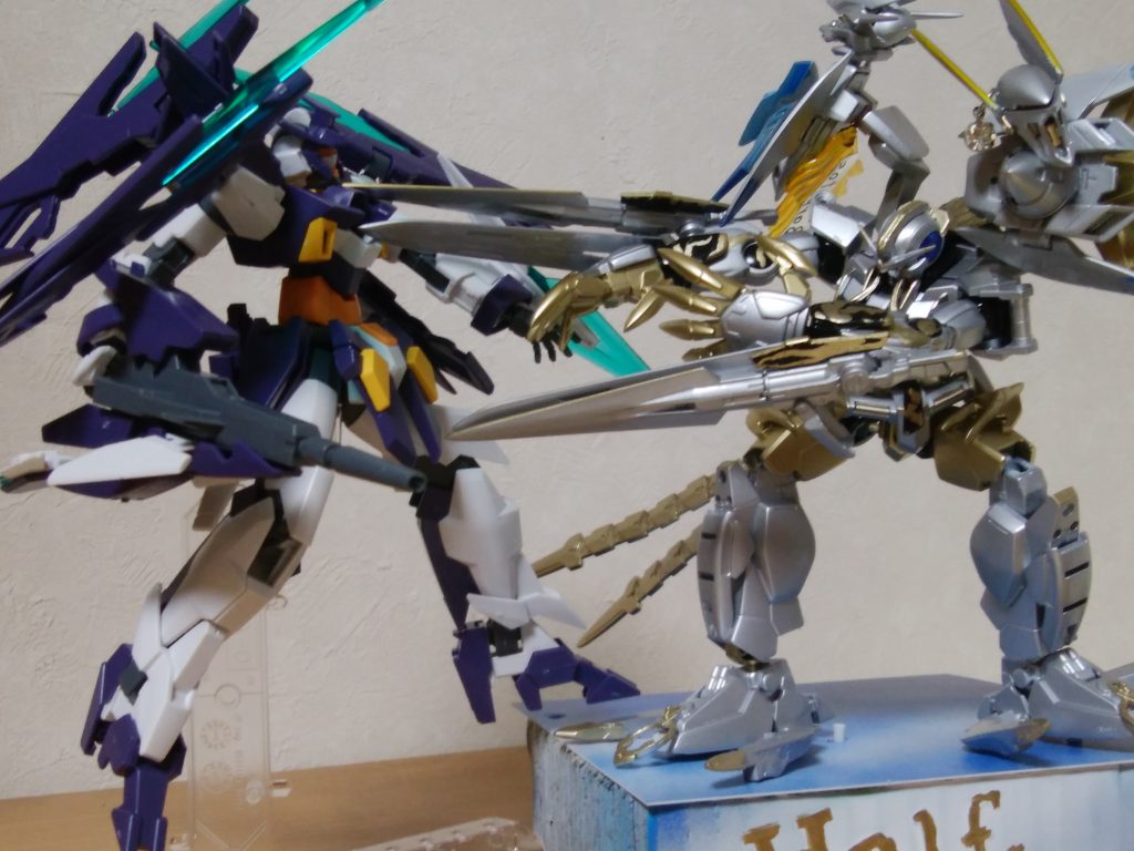 マグナムD6のパーツが見当たらなかったので、神様のお達しと受け取ってそこをウィークポイントとして攻撃している図、