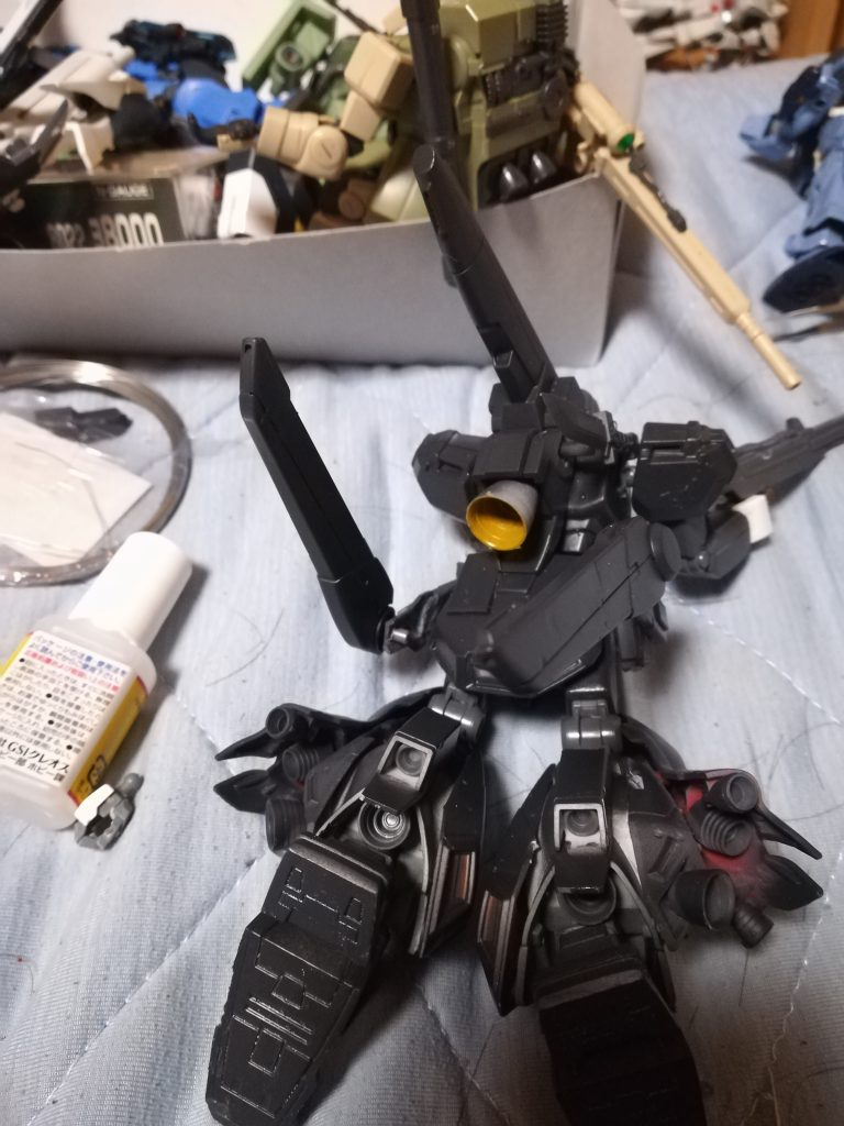 自由に動くテールスタビライザーは後に紹介するプロペラントタンクを接合した際の機動力確保を目的とし、プロペラントタンクをパージした後は自由に稼働出来るAMBACとして機能します