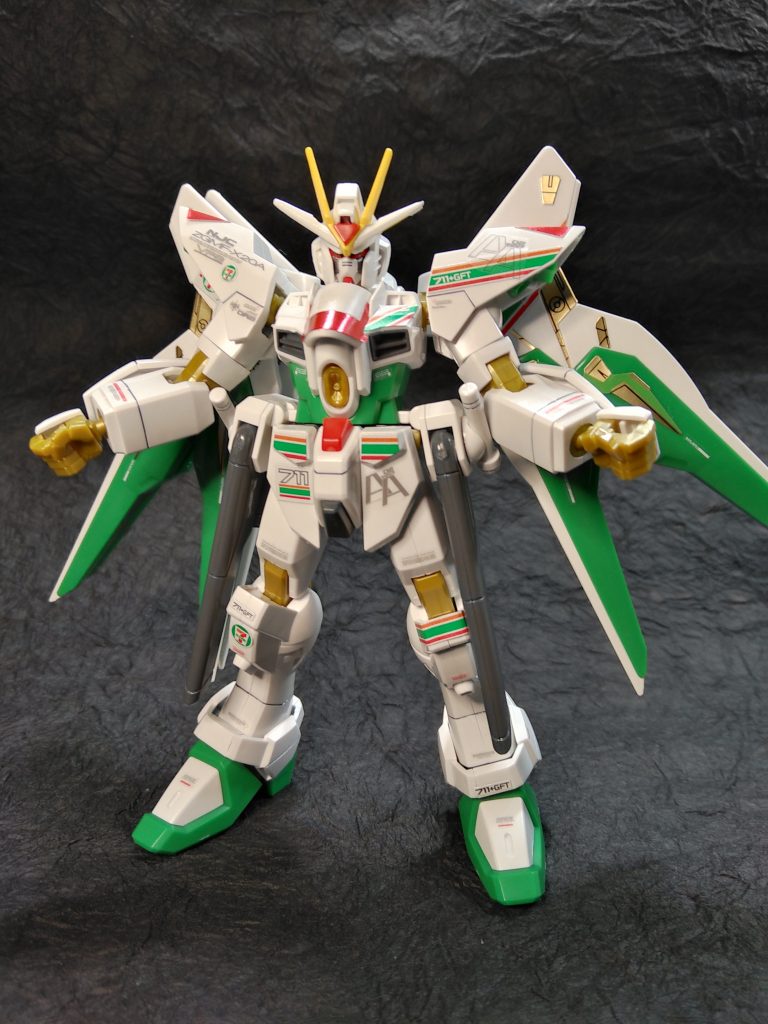 ストライクフリーダムガンダム　セブンイレブンカラー–3枚目/制作者：フルアーマプドウ