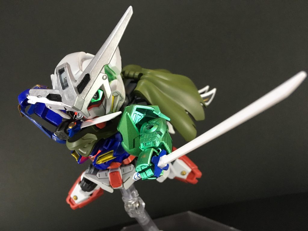 『闘嵐斬無 破亜須斗(バースト)』
闘嵐斬無で増幅したGNチャクラを物質化し左腕を創造する術。
両腕を駆使し阿修羅の如き戦闘を可能にする。