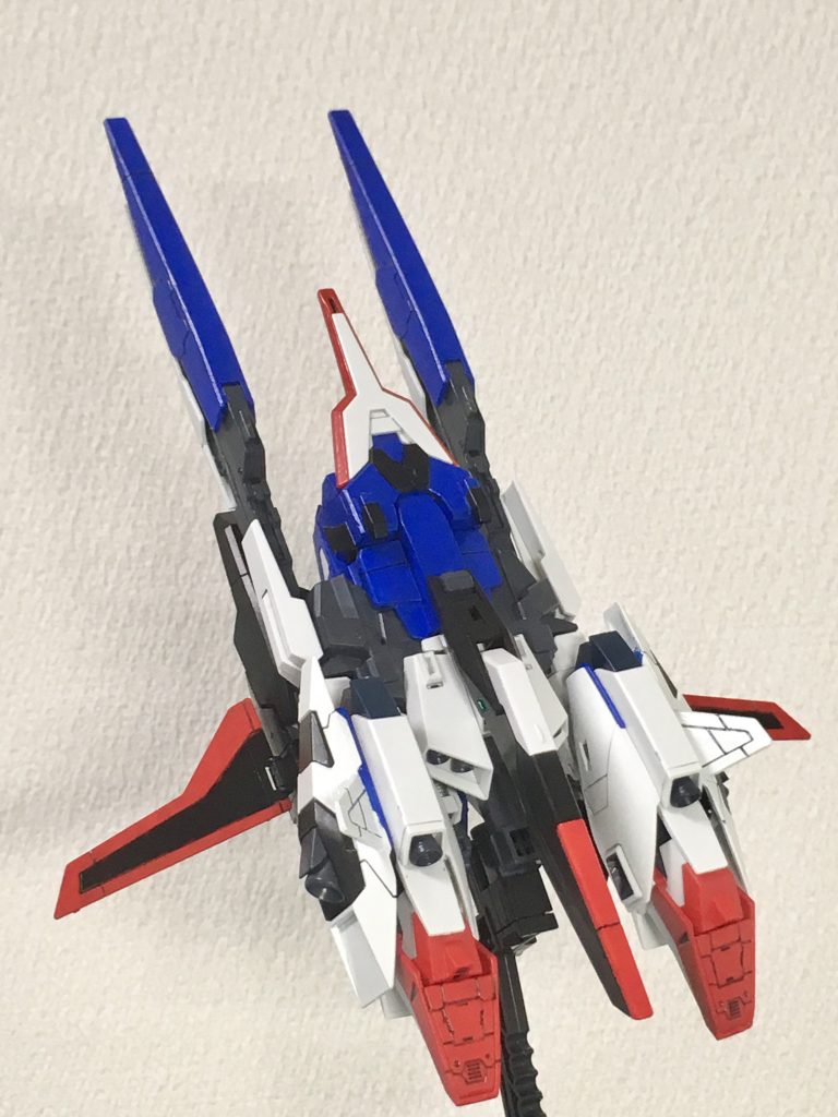 ウェイブライター形態の背中が寂しかったのでテールスタビライザーを移植。