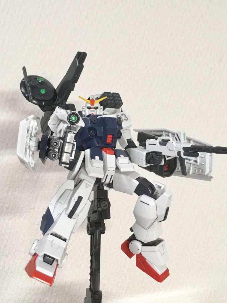 フルアーマーガンダムのパッケージ絵風