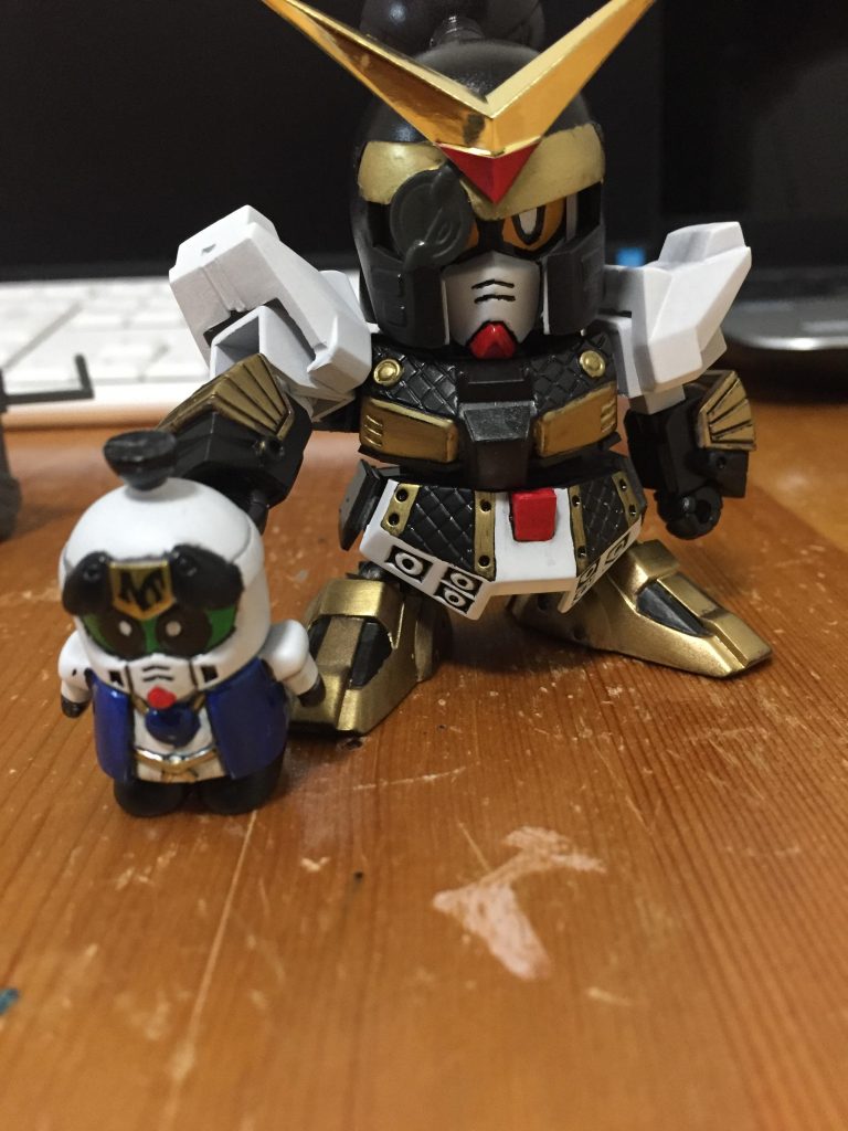 塗装は荒いですが、バランスは自分の中でよくできた方だと思います！