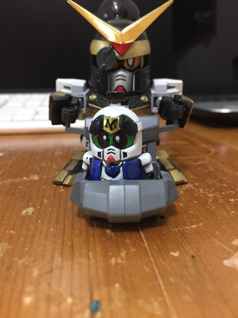 アレゴロウは無改造で塗装のみです！可愛いけど塗装が荒い^_^