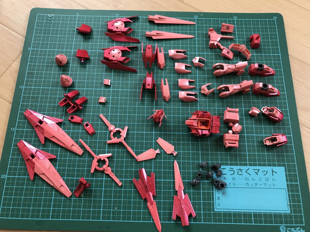 最後にクリアー塗料で塗装