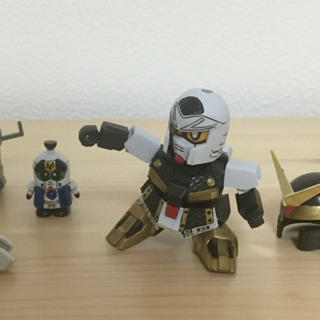 腕は新規で自作！手はそのまま使用してます！