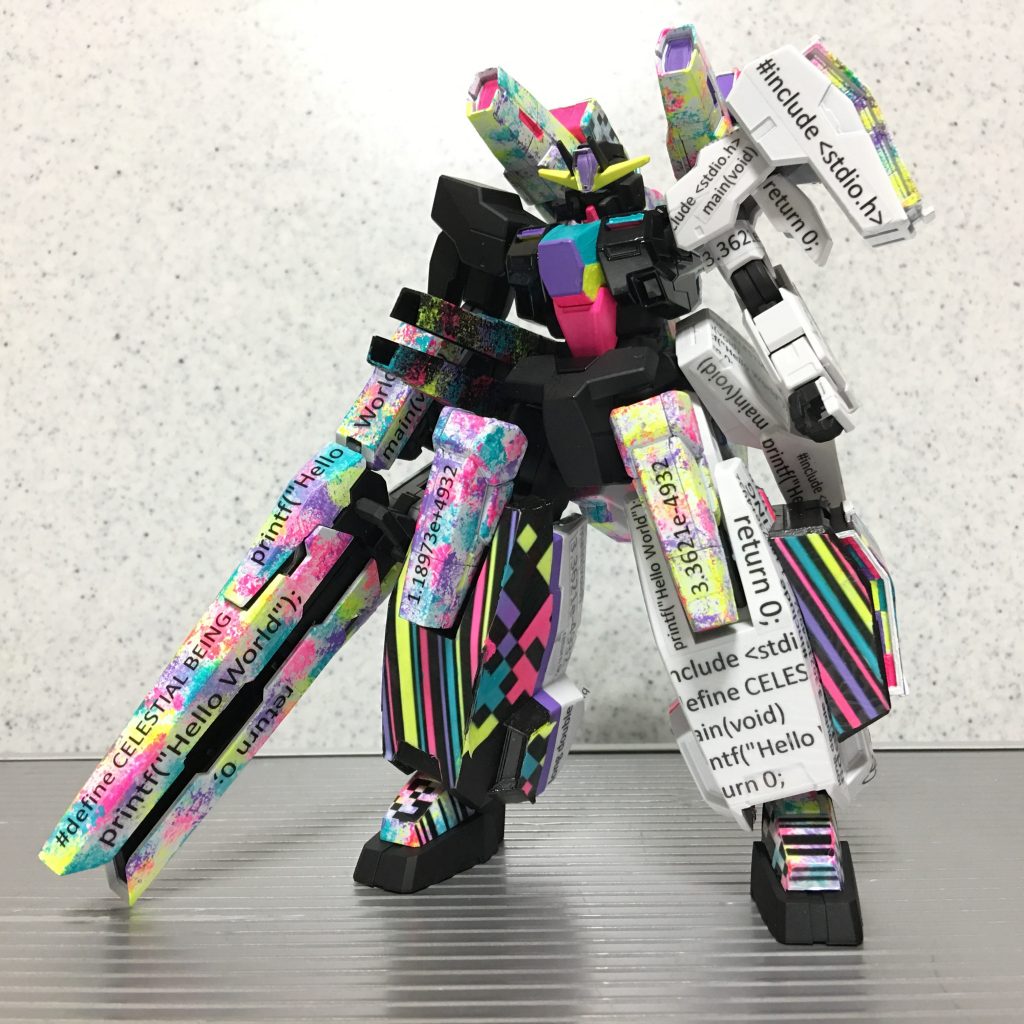 セラヴィーガンダム・Code BQRC（コード  ビーキューアールシー）–2枚目/制作者：アトリエ コメットハート