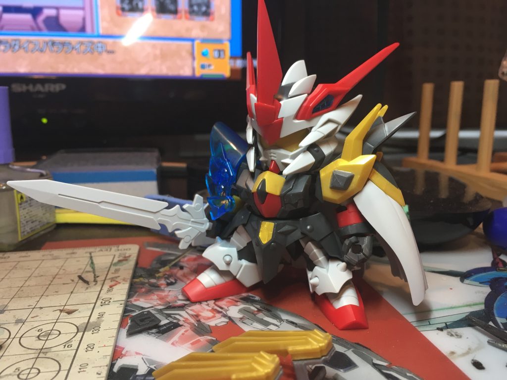 1塗装前その１。角加工