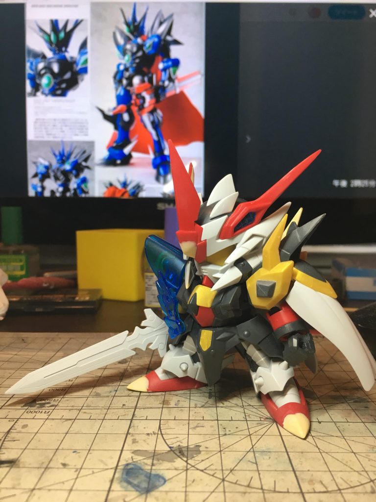 塗装前その2。パテ盛り