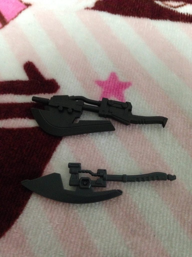 アクトザクのヒートホークとガルマザクのヒートホークの違い