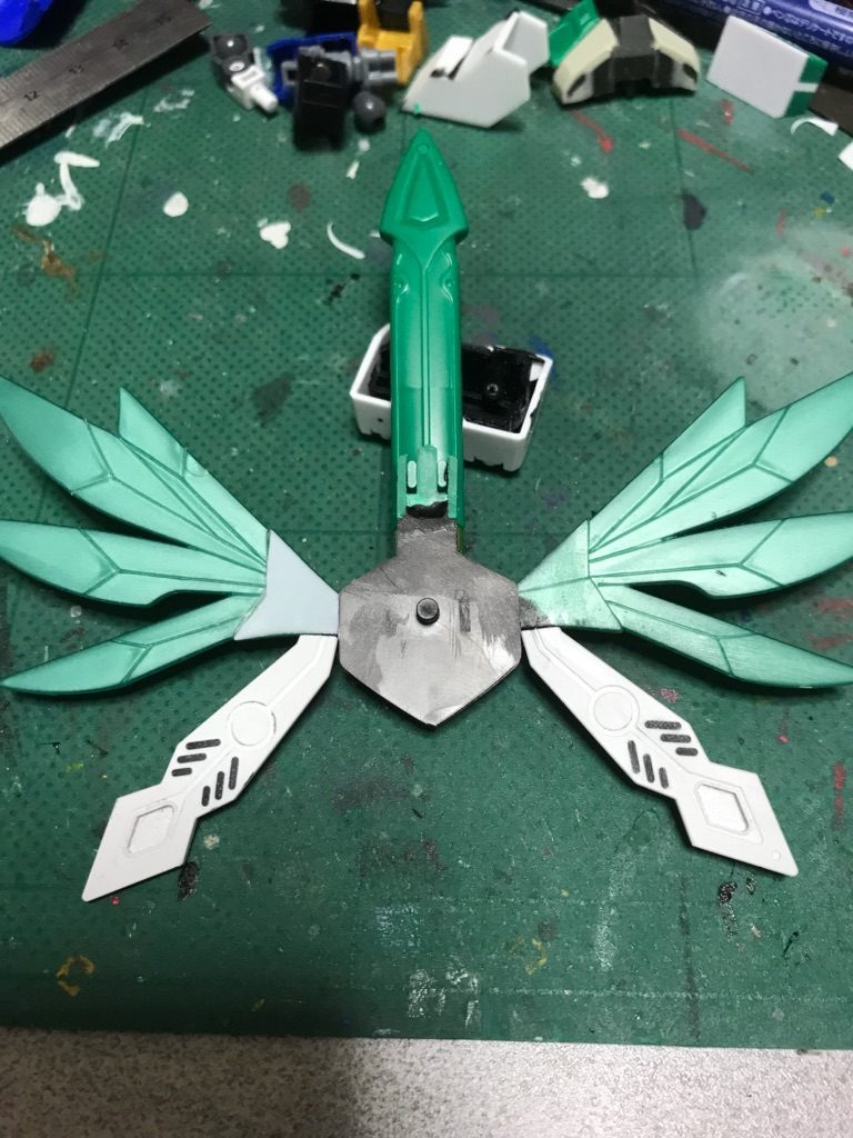 神器はちょっとだけディテールアップ