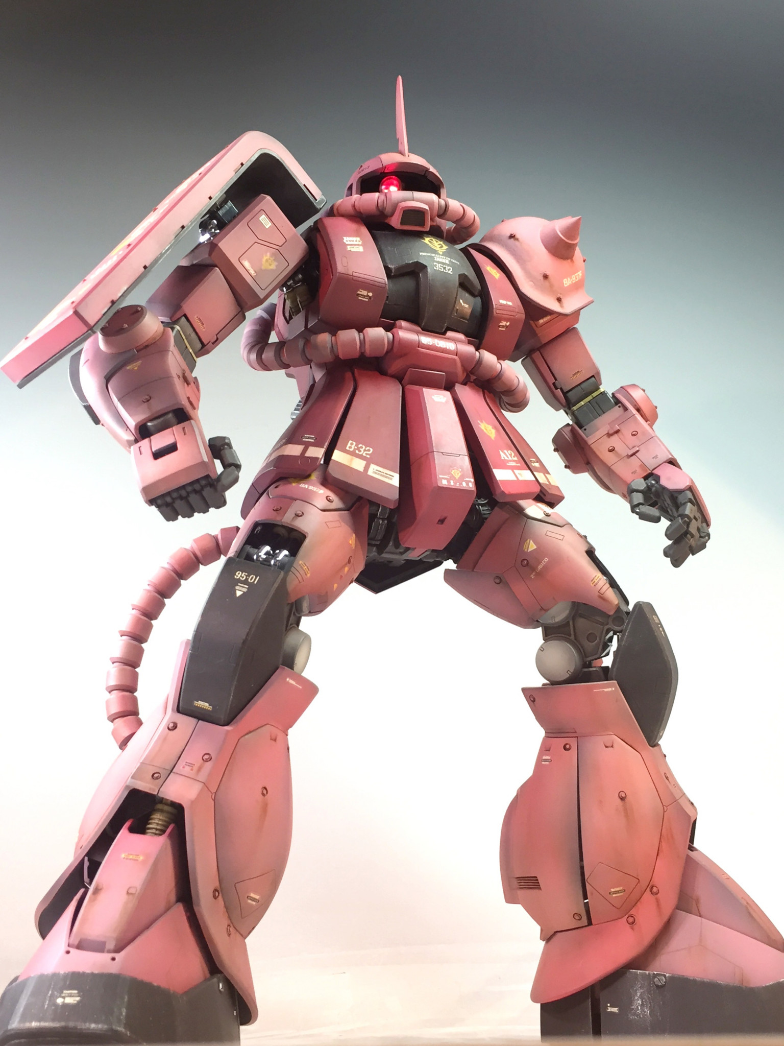 PG 1/60 シャア専用ザク ガンプラEXPO限定 フルカラーコーティングVer