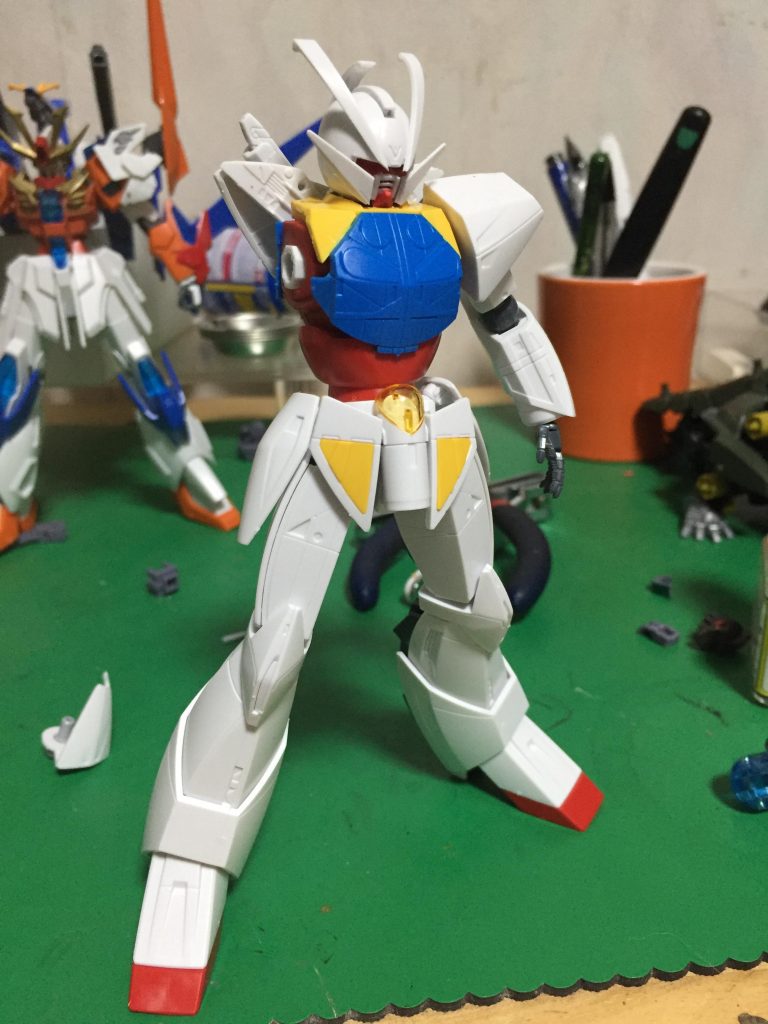 実は上半身はG‐セルフを芯にして可動域を上げる等の改造もしてたり