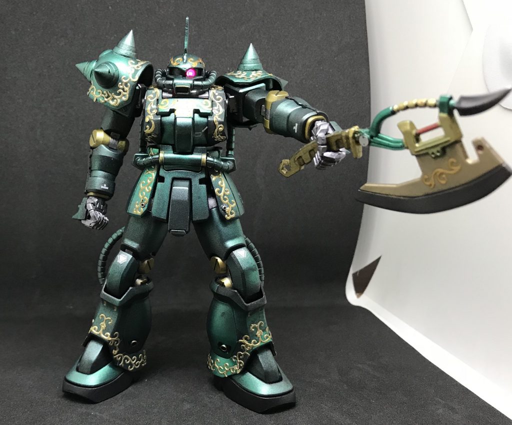 MSハンドを加工し角度付きの持ち手も作成しました。