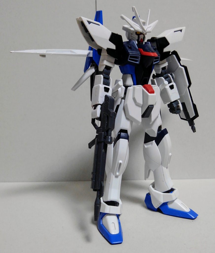 ZGMF-X10A/TypeS
フリーダムガンダムTypeS
ダイバーエースユニットとジャンクパーツで組み上げたミキシング機。高機動型という設定。