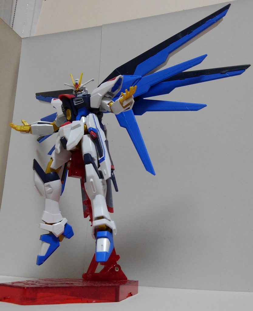 バエルっぽいポーズ。
「皆、フリーダムの元に集え！」