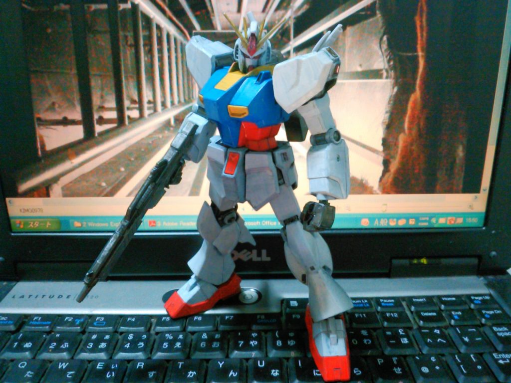 ファーストニューガンダム　再投稿–2枚目/制作者：ojojo(おじょじょ)