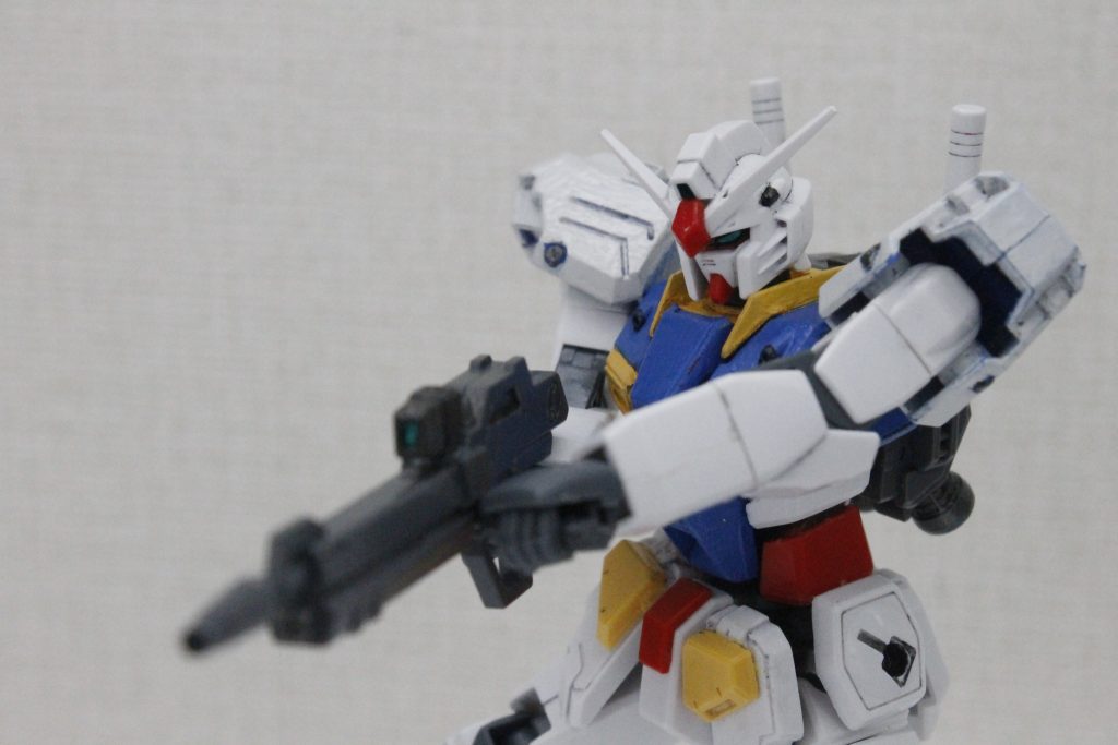 実は滅多にやらない両手持ち