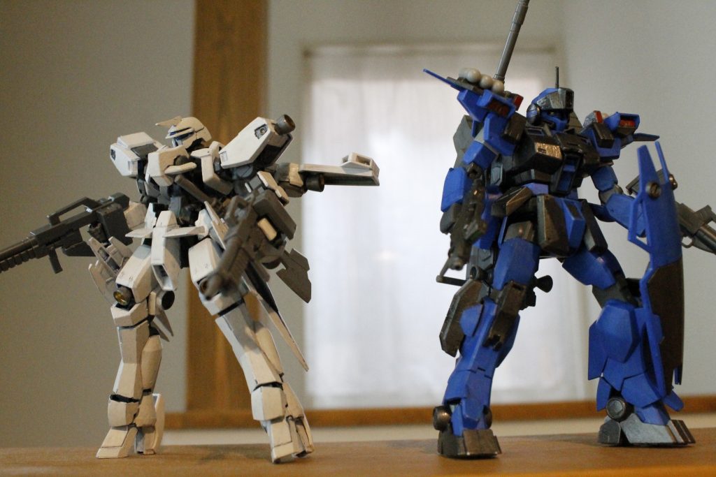 某ゲームをイメージしたガンプラを作るのは実は二回目だったり