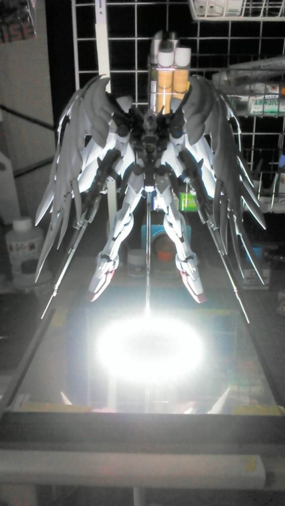 LEDの点灯試験。