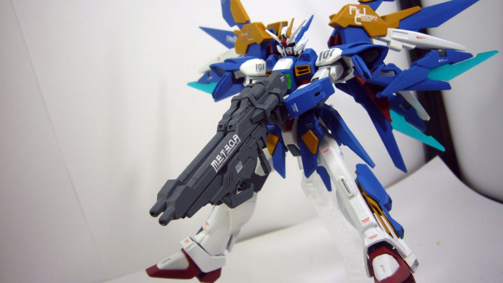 名付けてツインバスターライフルカスタム。リナーシタのライフルが好きすぎるので今回使ってみました。