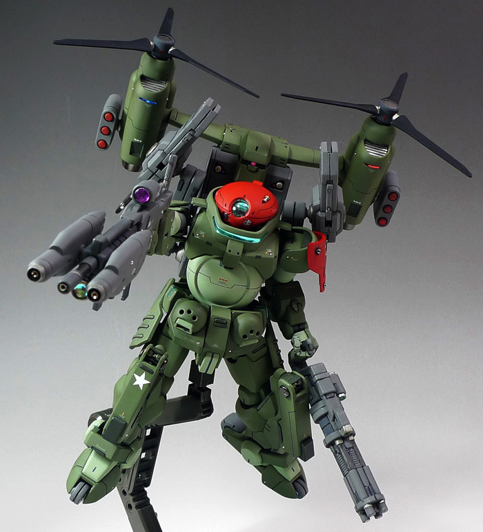 ガンプラ HG グリモアレッドベレー バックパック ＋ ティルトローター