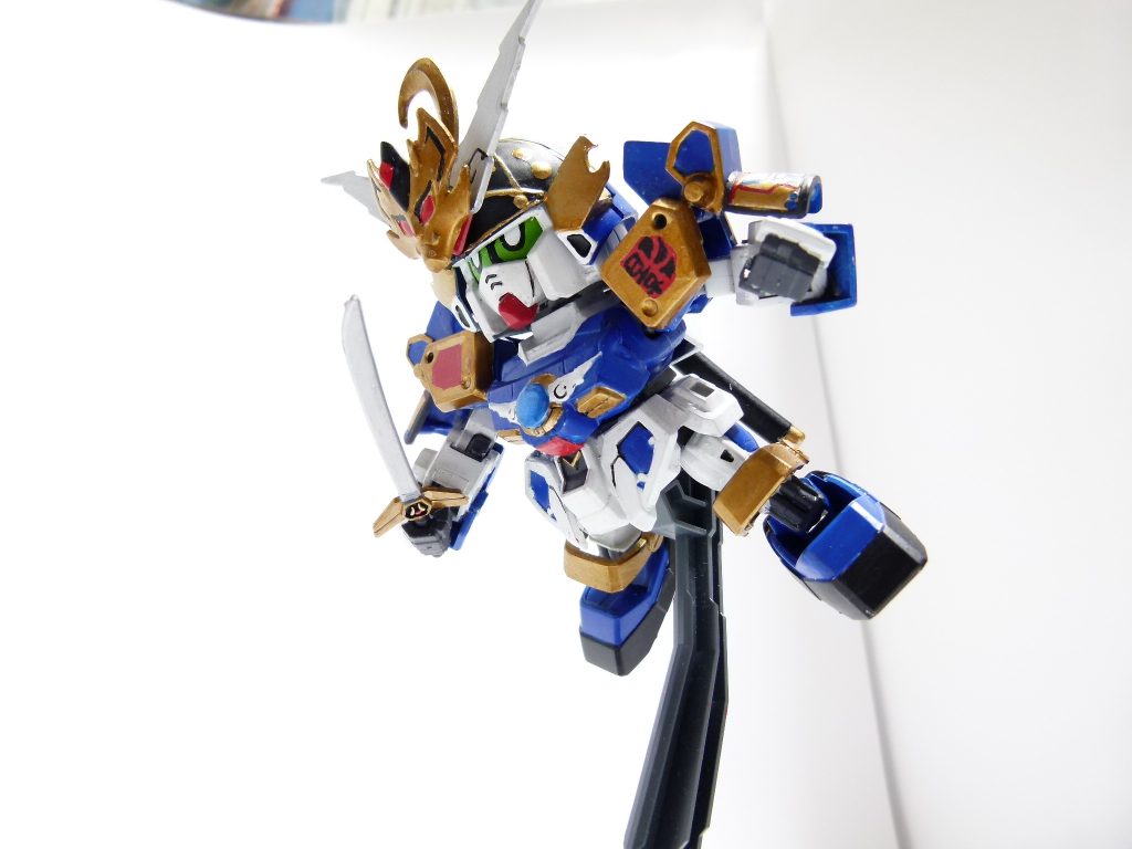 刀・風雲丸。こちらもキットのまま。
ＳＤＥＸ仕様なのでスタンドも使えるようになりました。